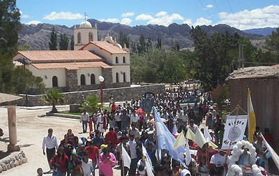 Fiestas patronales en la localidad de Angastaco este fin de semana 