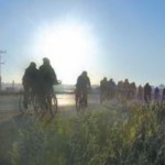 Ciclistas se preparan para la peregrinación de El Milagro