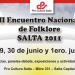 II Encuentro Nacional de Folklore Salta 2011