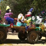 Desfile de carrozas alegóricas a la primavera