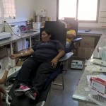 Exitosa campaña de donación de sangre
