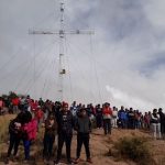 Unas 700 personas celebraron el Día de la Cruz en el Cerro San Isidro