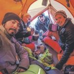 Un cafayateño integró un grupo de montañistas que hacen historia en los nevados de Fatima