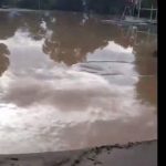 Video: El balneario municipal quedó convertido en un lodazal