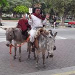 El gaucho “Caraguay” sacó a «La Sentadita» en procesión por los barrios de Cafayate