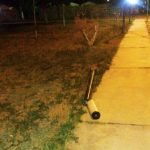 Dos jóvenes fueron demoradas por dañar las luminarias de una plaza en Cafayate