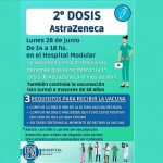 Ya están disponibles las segundas dosis de AztraZeneca en Cafayate