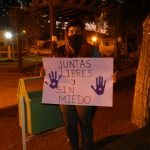 La familia de la joven violada en Animaná realizó este miércoles una marcha por todo el pueblo