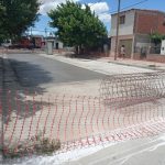 Se terminó de pavimentar la primera cuadra de la calle La Rioja del barrio Josefa Frías de Aramburu