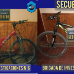La Brigada de Investigaciones de Cafayate recuperó dos bicicletas robadas