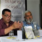 El escritor Sergio Guerra presentó su libro de poemas Desde el Ocaso en la Feria del Libro de Salta