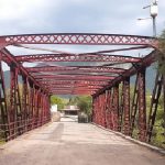 Arreglaron y pintaron el puente ferroviario de Alemanía