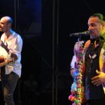 Abel Pintos y el «Indio» Rojas hicieron bailar al público en la apertura de la Serenata