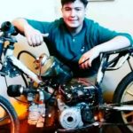 Un joven salteño diseñó una moto que funciona con agua salada