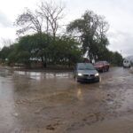 Lluvia y granizo en Cafayate: se registraron algunos daños en viñedos de la zona sur