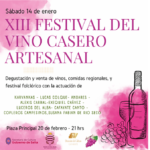 La Fiesta del Vino Casero Artesanal de Cafayate se hará en la Plaza 20 de Febrero