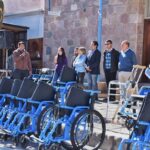 La Asociación CILSA y Fundación León entregaron sillas de ruedas a cafayateños