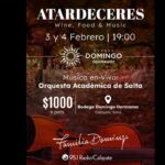 La Orquesta Académica de Salta dará dos conciertos en la bodega Domingo Hermanos