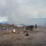 Se registró un nuevo incendio en el vertedero Valle Calchaquí