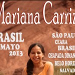 Mariana Carrizo inicia una gira por Brasil