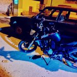 Cuatro personas heridas en accidente con moto en San Carlos