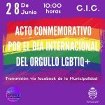 Se realizó el acto conmemorativo del Día del Orgullo LGBTIQ+ este lunes