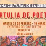 Serenata 2023: Artistas de distintos ámbitos participarán de la tradicional Tertulia de Poetas