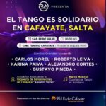 El espectáculo El Tango es Solidario llega a Cafayate