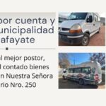 Se rematarán dos vehículos de la municipalidad en el predio de Serenata