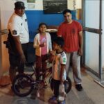 Un bicipolicía le regaló una bicileta a una niña de Santa Bárbara
