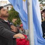 Sáenz encabezó los actos centrales por el 214° aniversario de la Revolución de Mayo